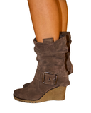 Suede boots