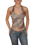 Halter neck top