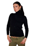 High neck zip up