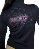 High neck zip up